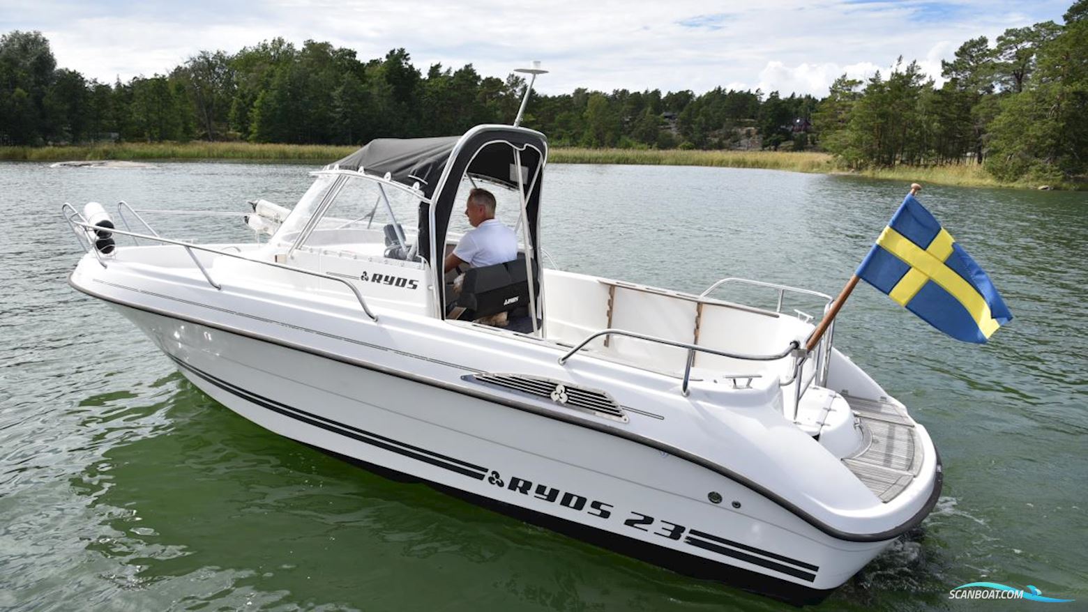 Ryds 23 WA Motorboat 2008, with Mercruiser engine, Sweden