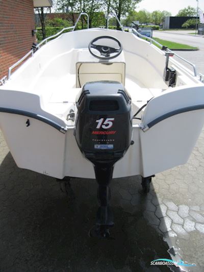 Ryds 435 DL m/Mercury F15 hk EL Motorboat 2010, with Mercury engine, Denmark