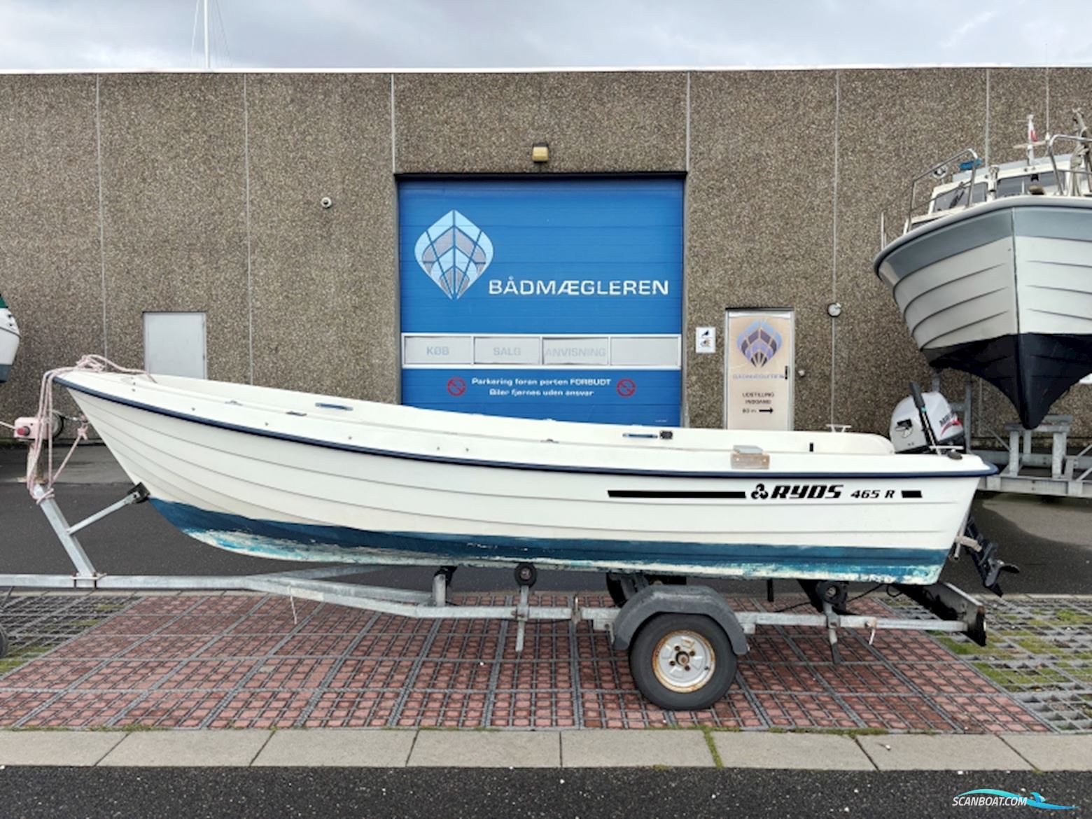 Ryds 465 R Jolle Motorboat 1995, with Mariner engine, Denmark