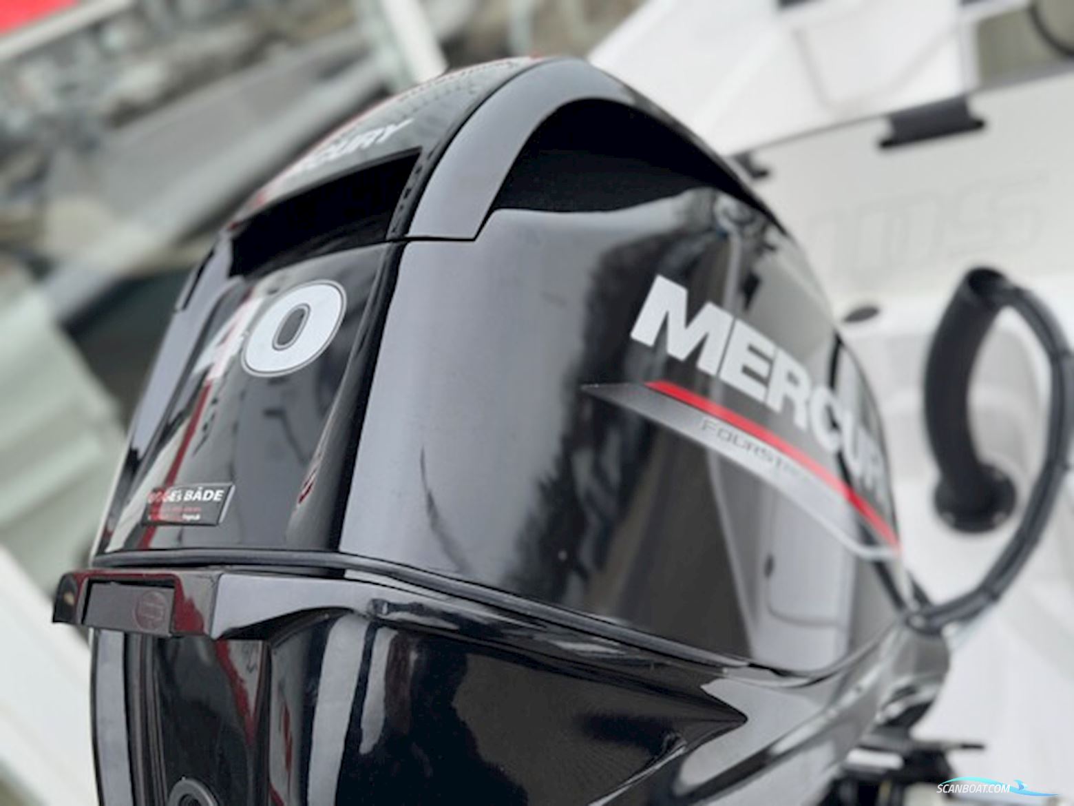 Ryds 484 VI Sport Med F40 Mercury-Efi Elpt og Udstyr