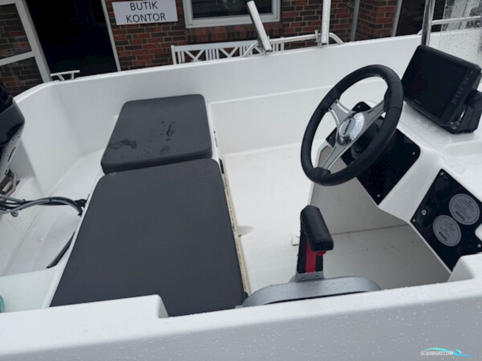 Ryds 486 BF Med 50 hk Mercury-Efi 4 Takt og 750 kg Brenderup Ubx Bådtrailer