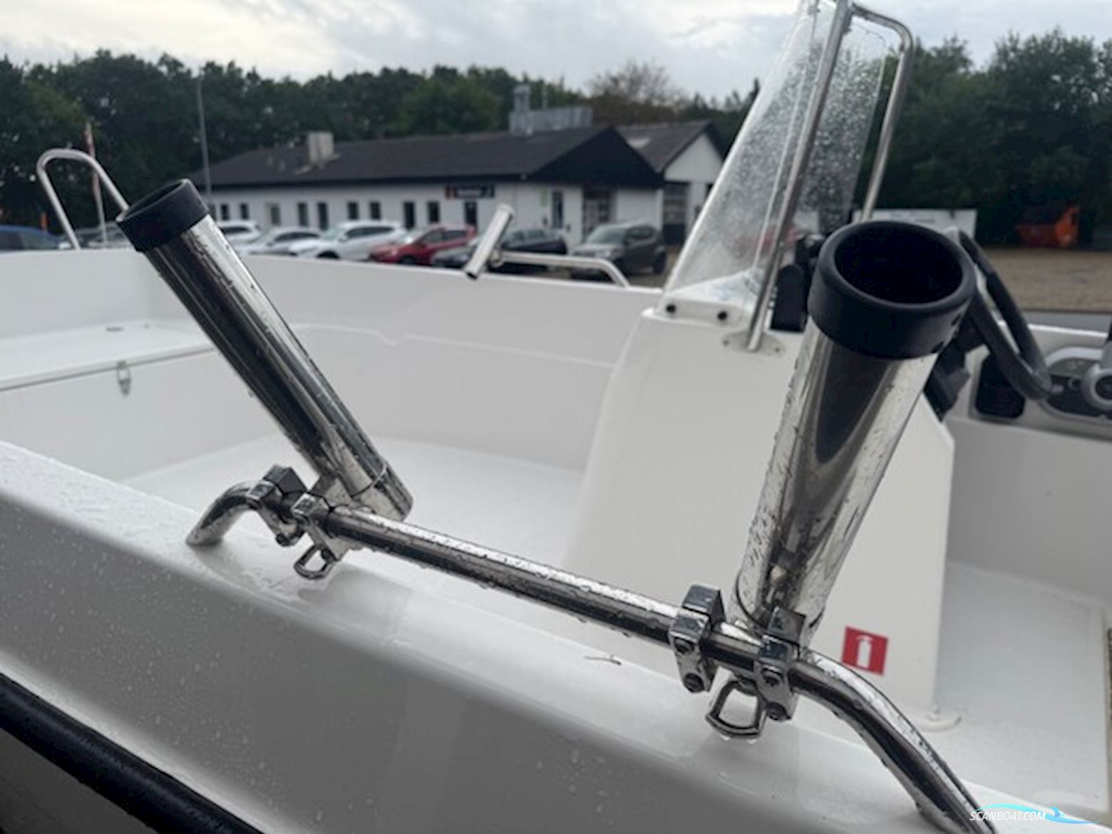 Ryds 486 BF Med 50 hk Mercury-Efi 4 Takt og 750 kg Brenderup Ubx Bådtrailer