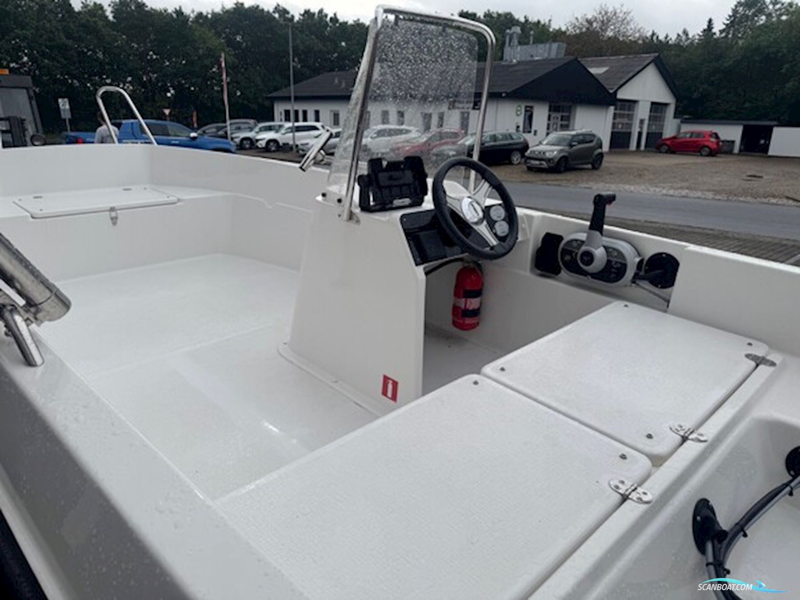 Ryds 486 BF Med 50 hk Mercury-Efi 4 Takt og 750 kg Brenderup Ubx Bådtrailer