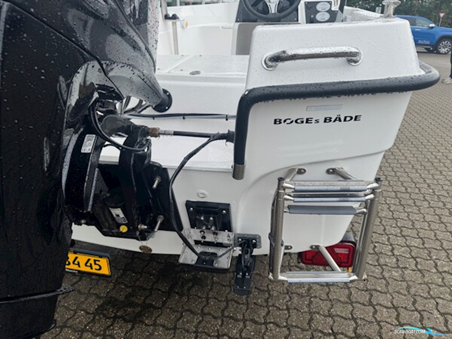 Ryds 486 BF Med 50 hk Mercury-Efi 4 Takt og 750 kg Brenderup Ubx Bådtrailer