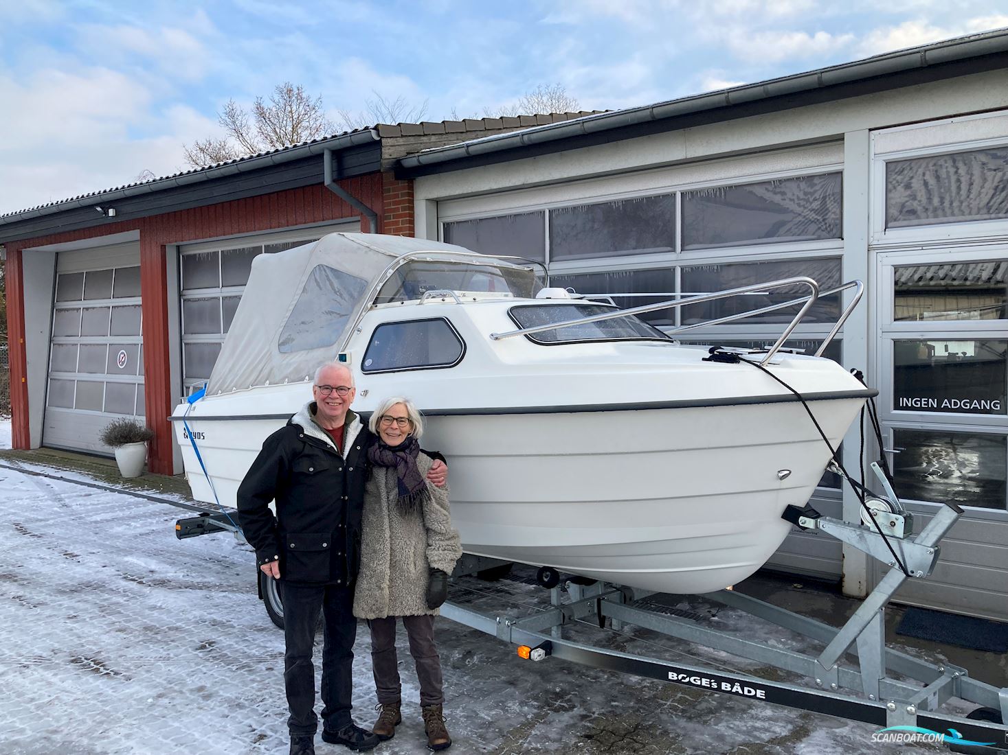 Ryds 535 FC Motorboat 2006, with Mercury 4 Stroke engine, Denmark