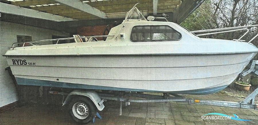 Ryds 535 FC Motorboat 2002, with Mariner engine, Denmark