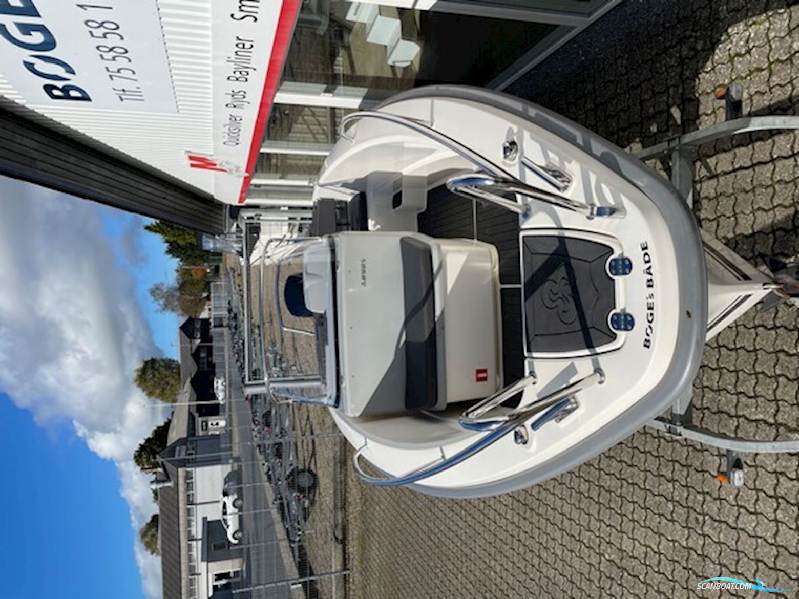 Ryds 548 Sport Med Mercury F100 Efi Elpt og Nysynet Brenderup 1300 kg Trailer - Anvisningssalg - Solgt