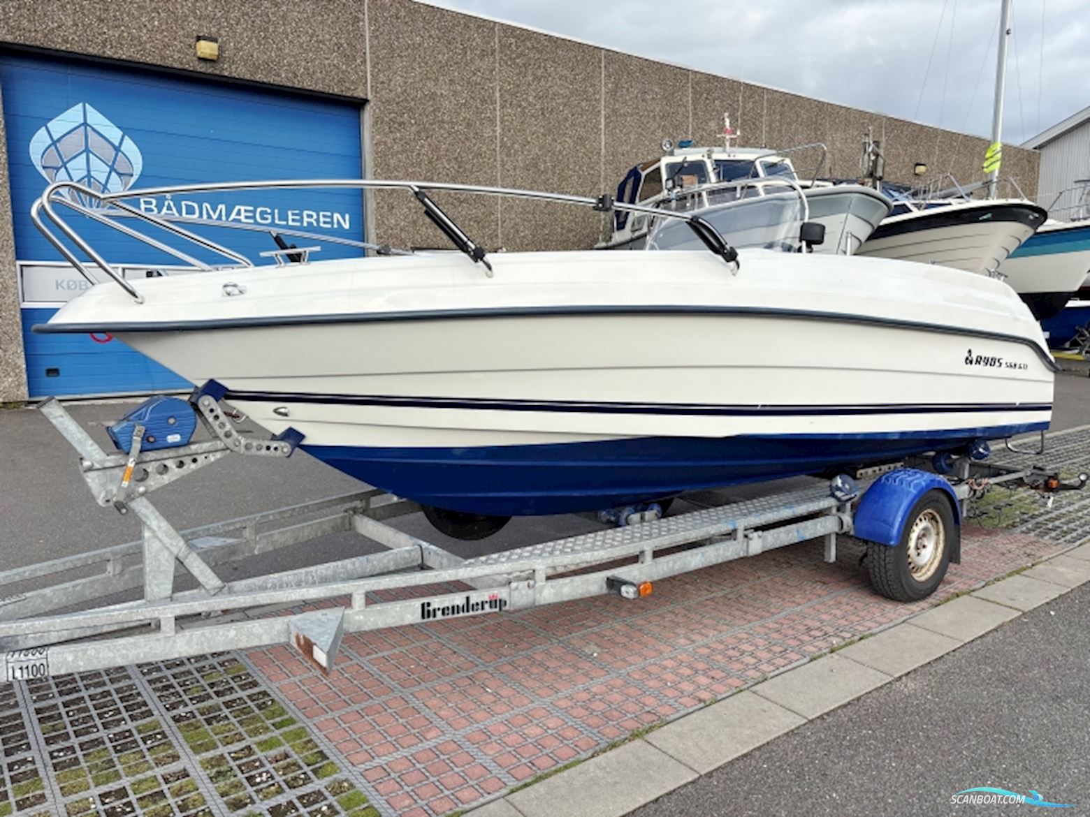 Ryds 568 GTI Styrepultsbåd Motorboat 2008, with Mercury engine, Denmark
