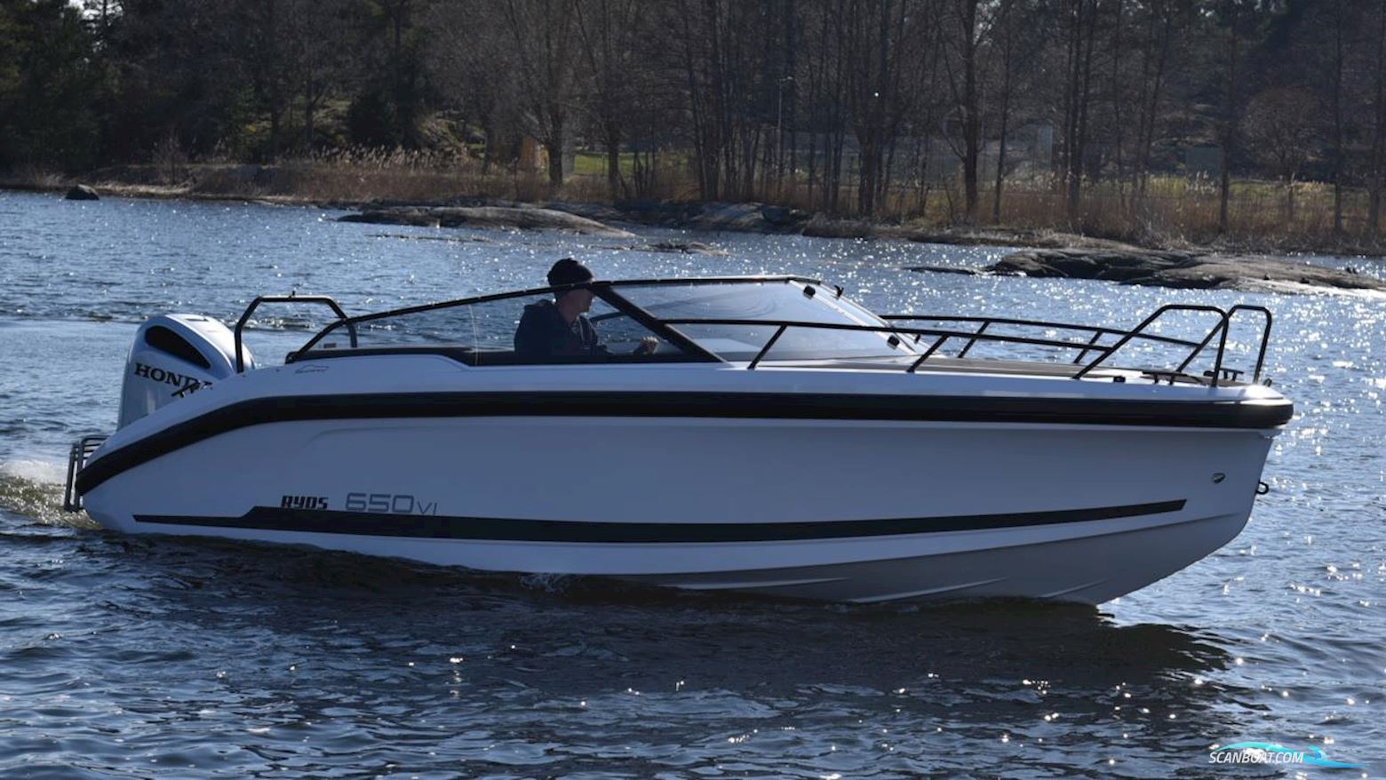 Ryds 650 VI DC Motorboat 2023, with Honda engine, Sweden