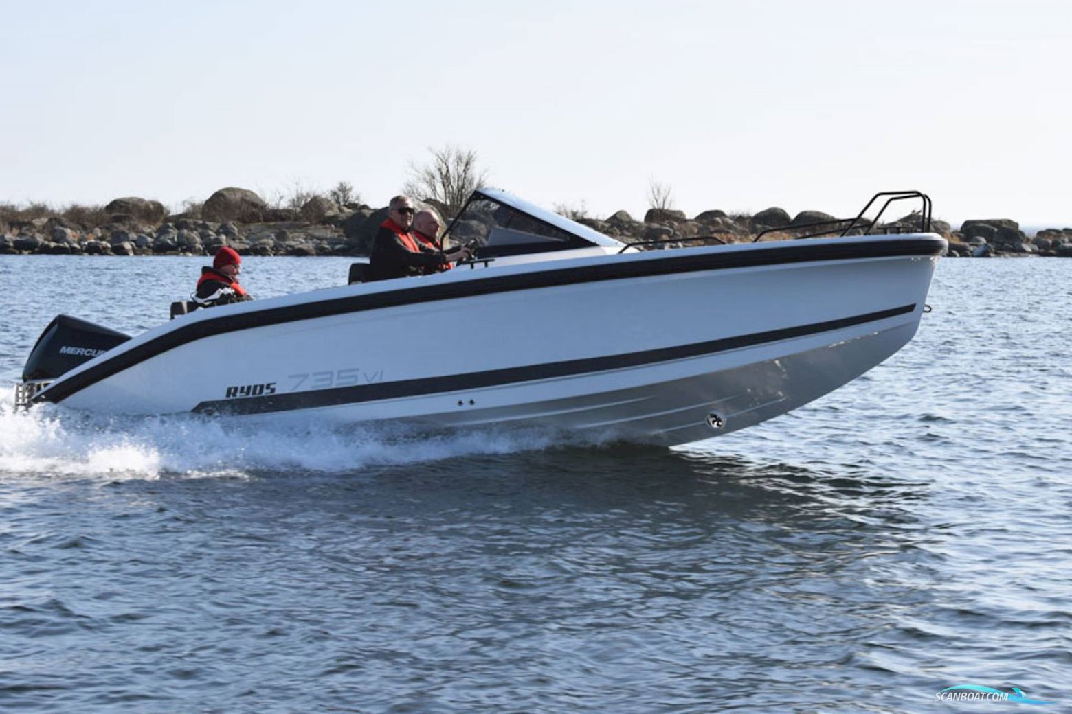 Ryds 735VI - 250 HK Yamaha/Udstyr Motorboat 0, with Yamaha F250 engine, Denmark