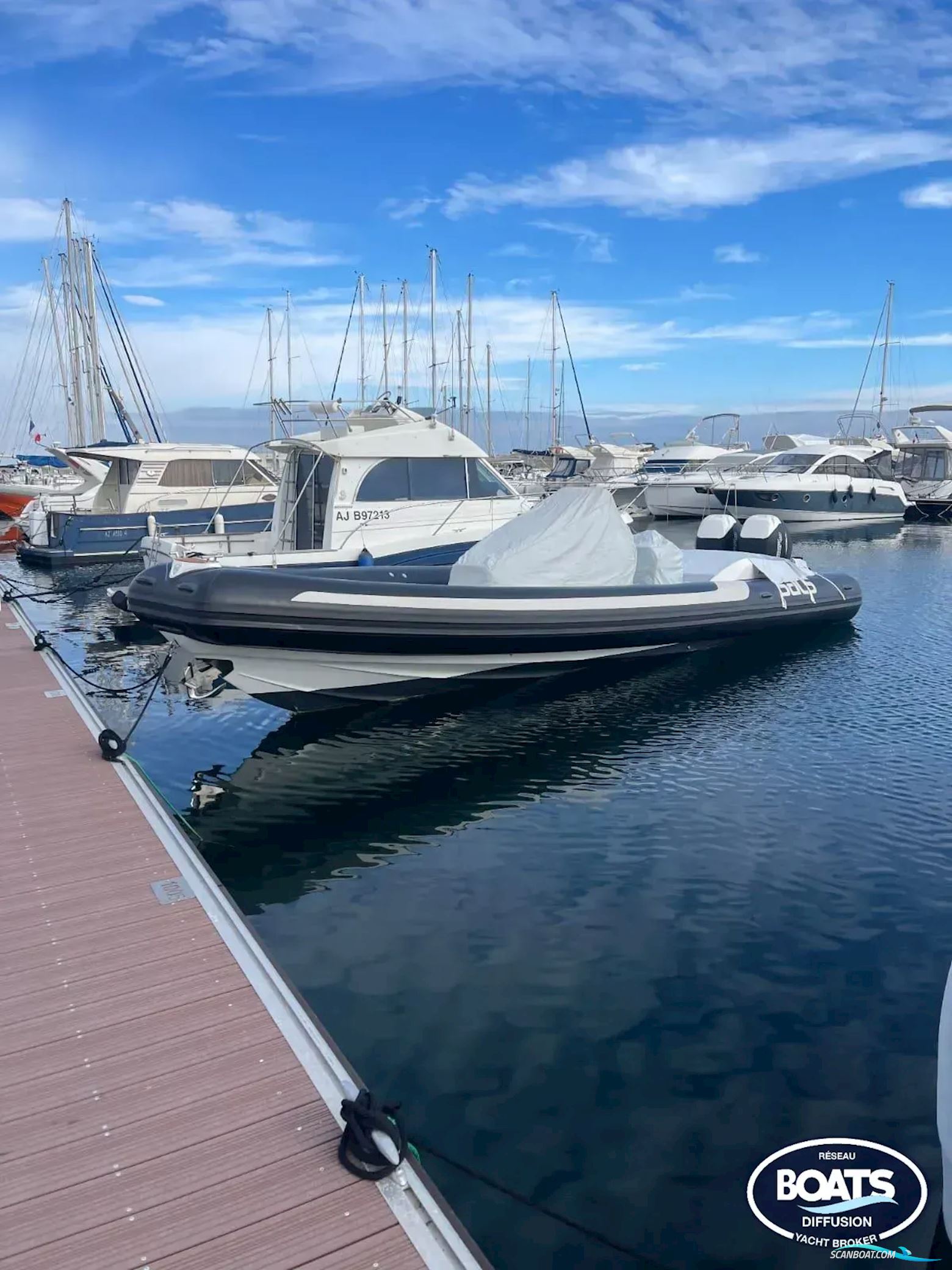 Sacs  Strider 10 Motorboat 2015, with Mercury  engine, France