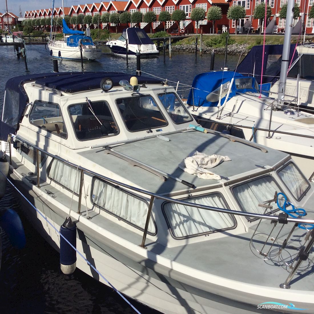 Saga 24 Motorboat 1977, with Bukh engine, Denmark