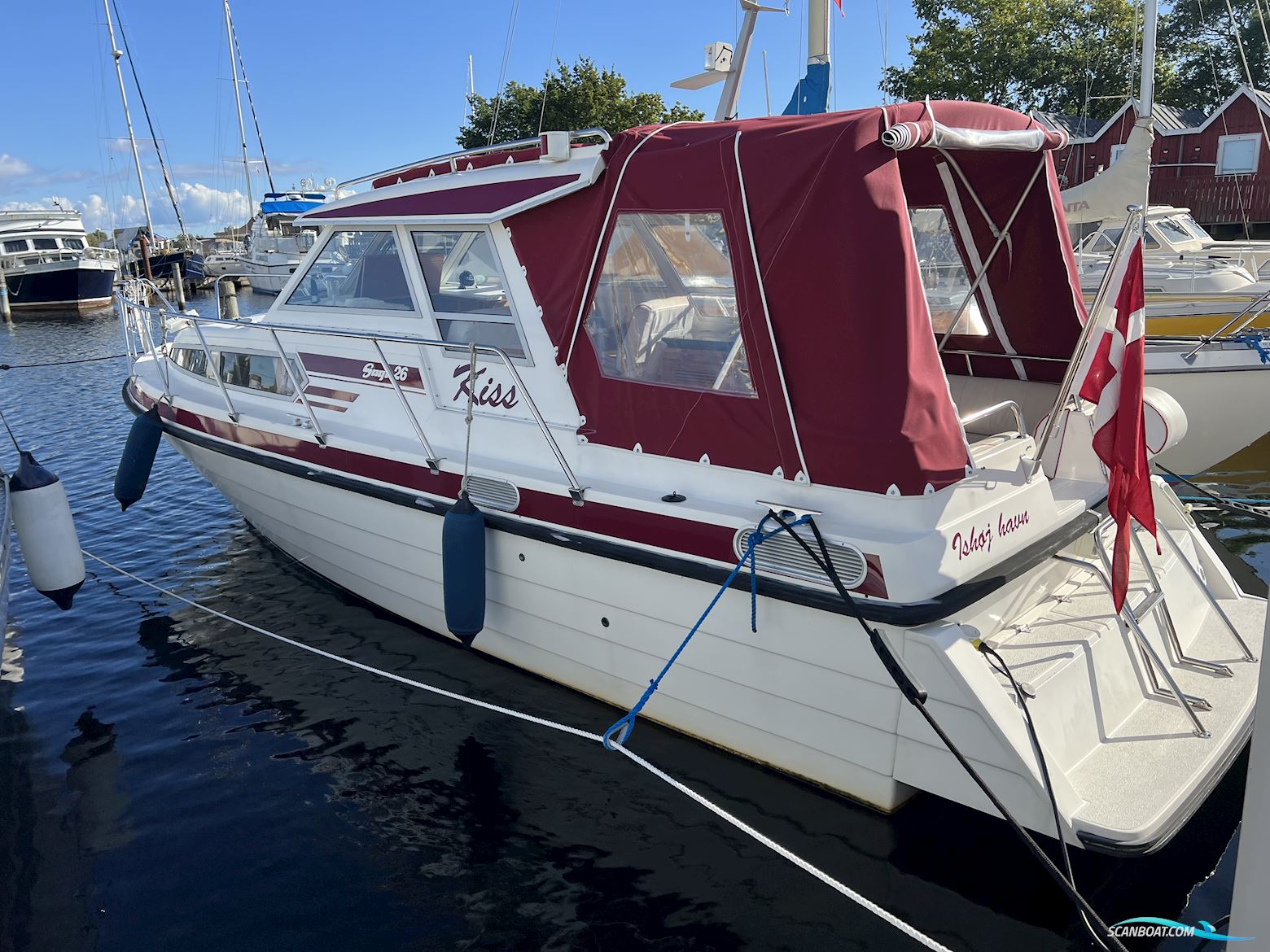 Saga 26 HT Motorboat 1998, with Yanmar 4LH2-Dte engine, Denmark