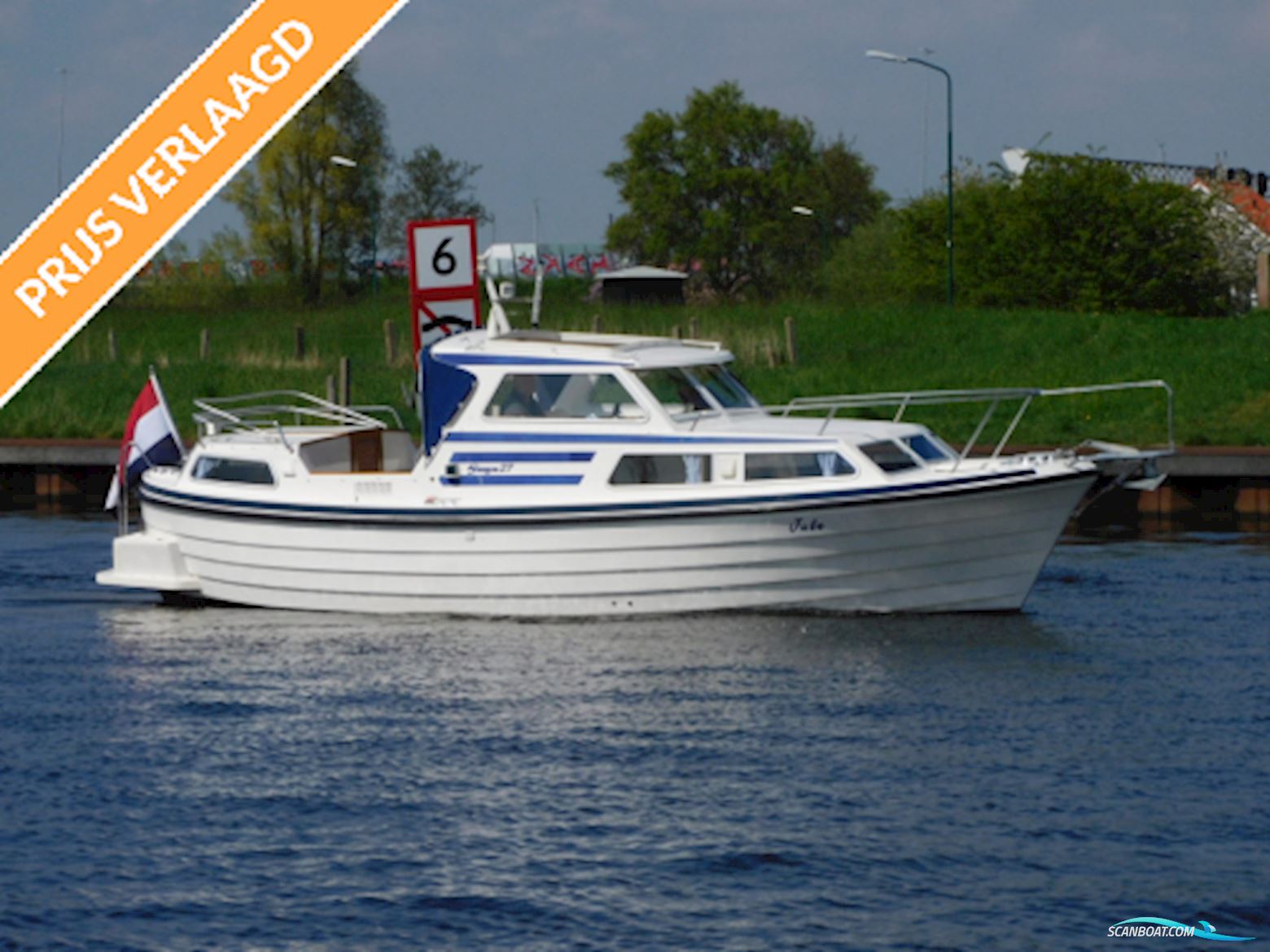 Saga 27 AC Motorboat 2000, with Vetus Diesel engine, The Netherlands