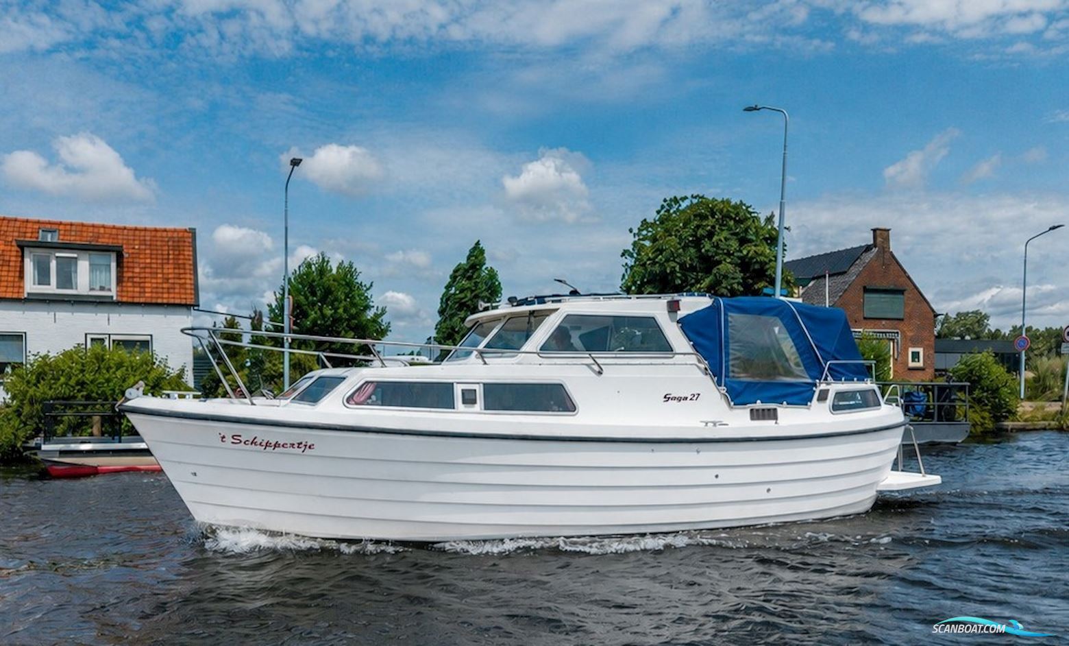 Saga 27 OK/AK Motorboat 1996, with Volvo engine, The Netherlands