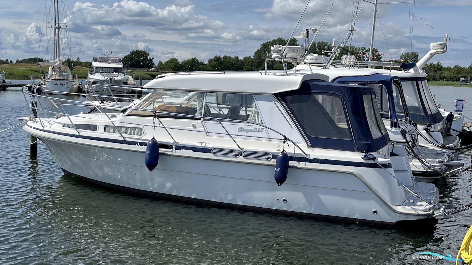 Saga 315  Motorboat 2008, with Volvo Penta engine, Denmark