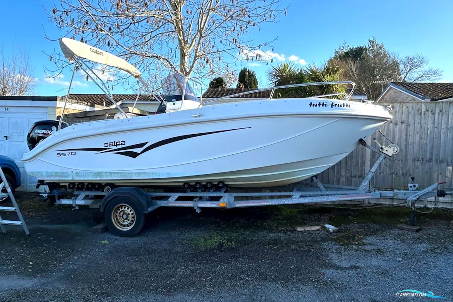 Salpa S570 Motorboat 2020, with Mercury engine, United Kingdom