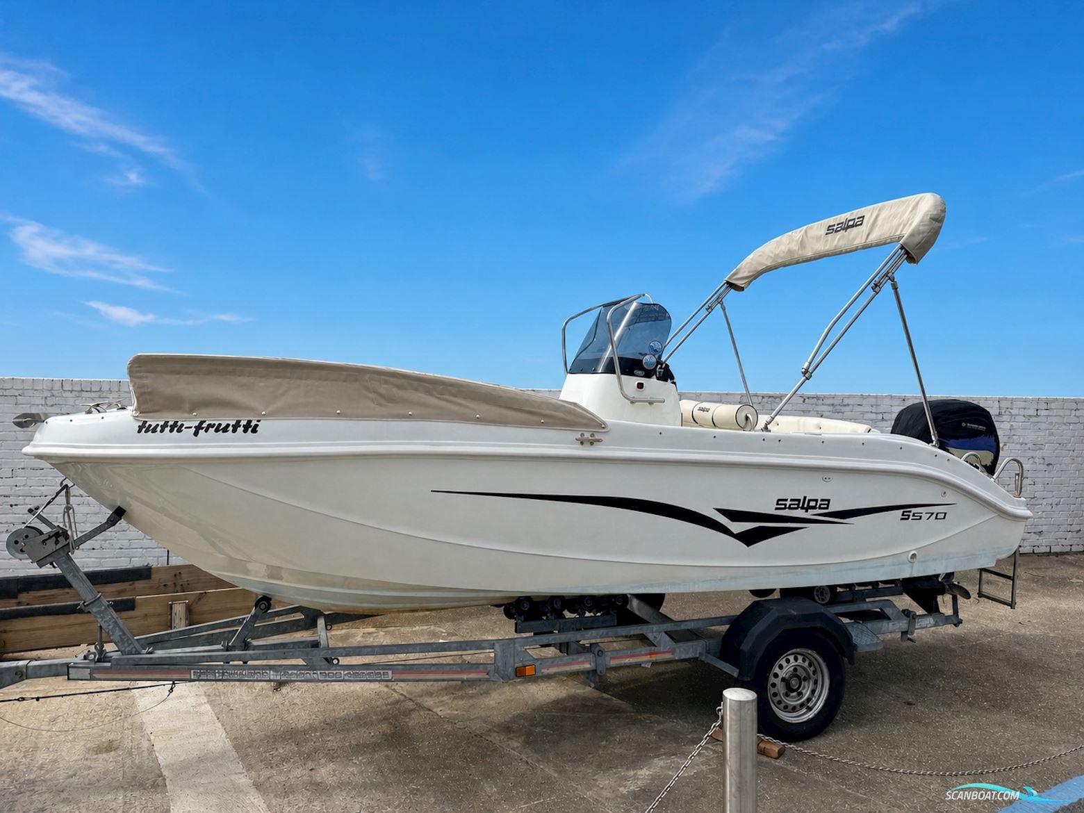 Salpa S570 Motorboat 2020, with Mercury engine, United Kingdom