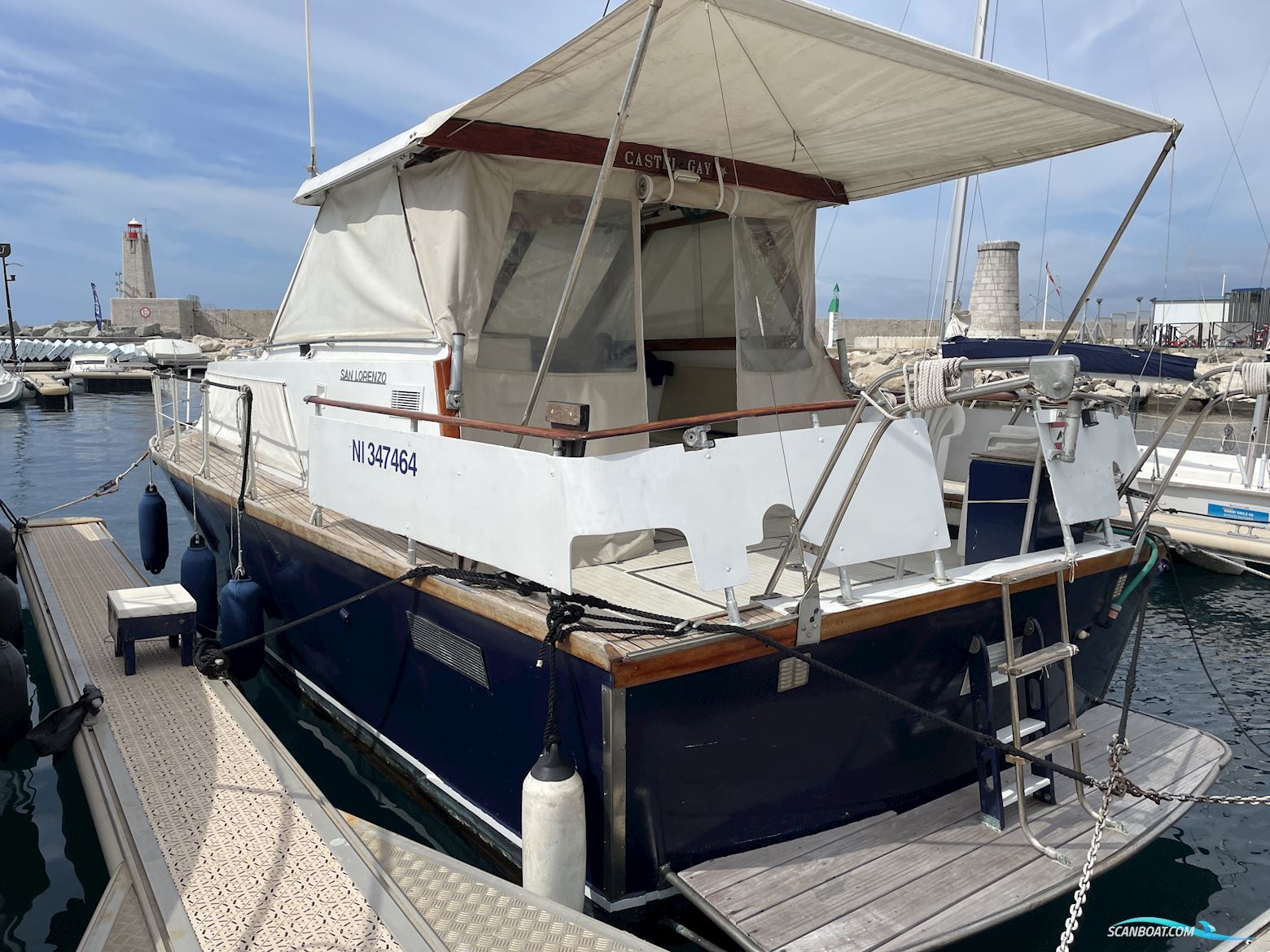 San Lorenzo Sl 32 Motorboat 1968, France