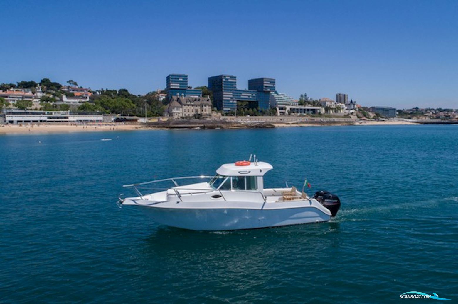 San Remo 750 Fisher Motorboat 1999, with Mercury engine, Portugal