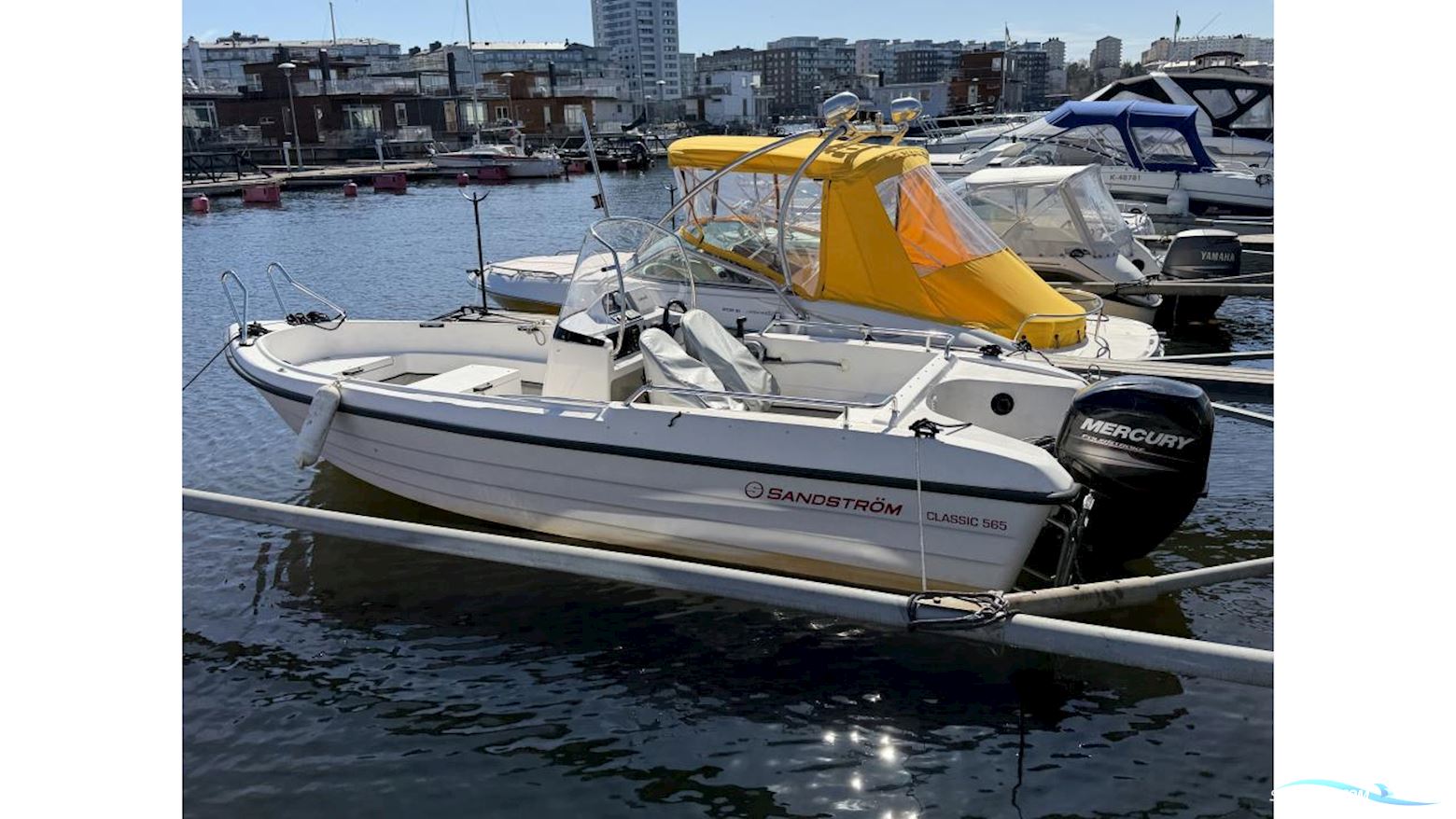 Sandström 565 CC Motorboat 2017, with Mercury engine, Sweden