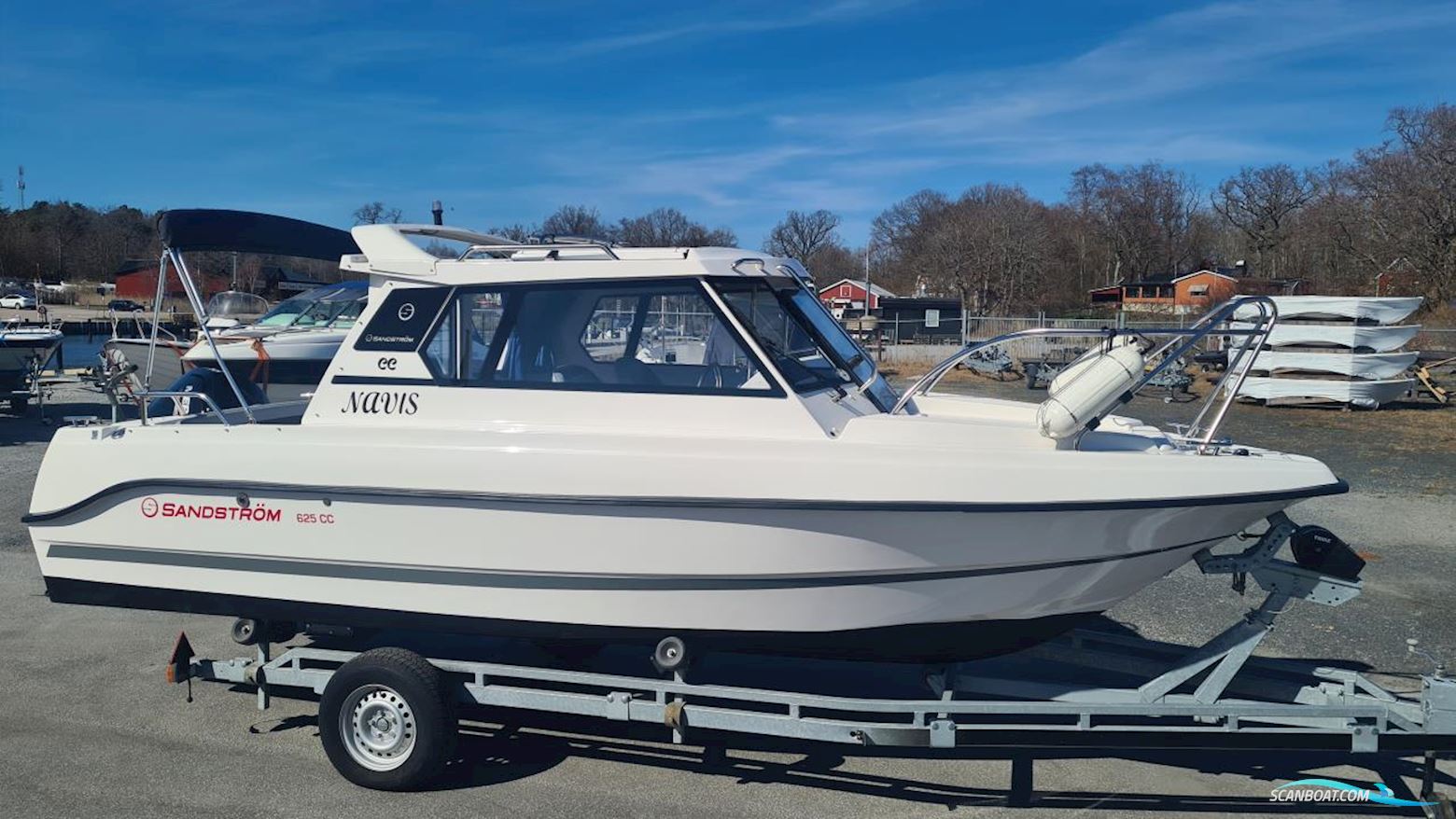 Sandström 625 CC Motorboat 2023, with Mercury engine, Sweden