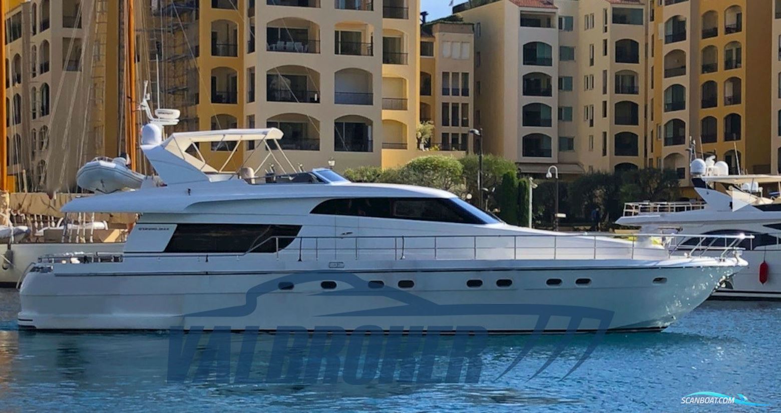 Sanlorenzo SL 62 Motorboat 2007, with MTU 8V2000M92 engine, France