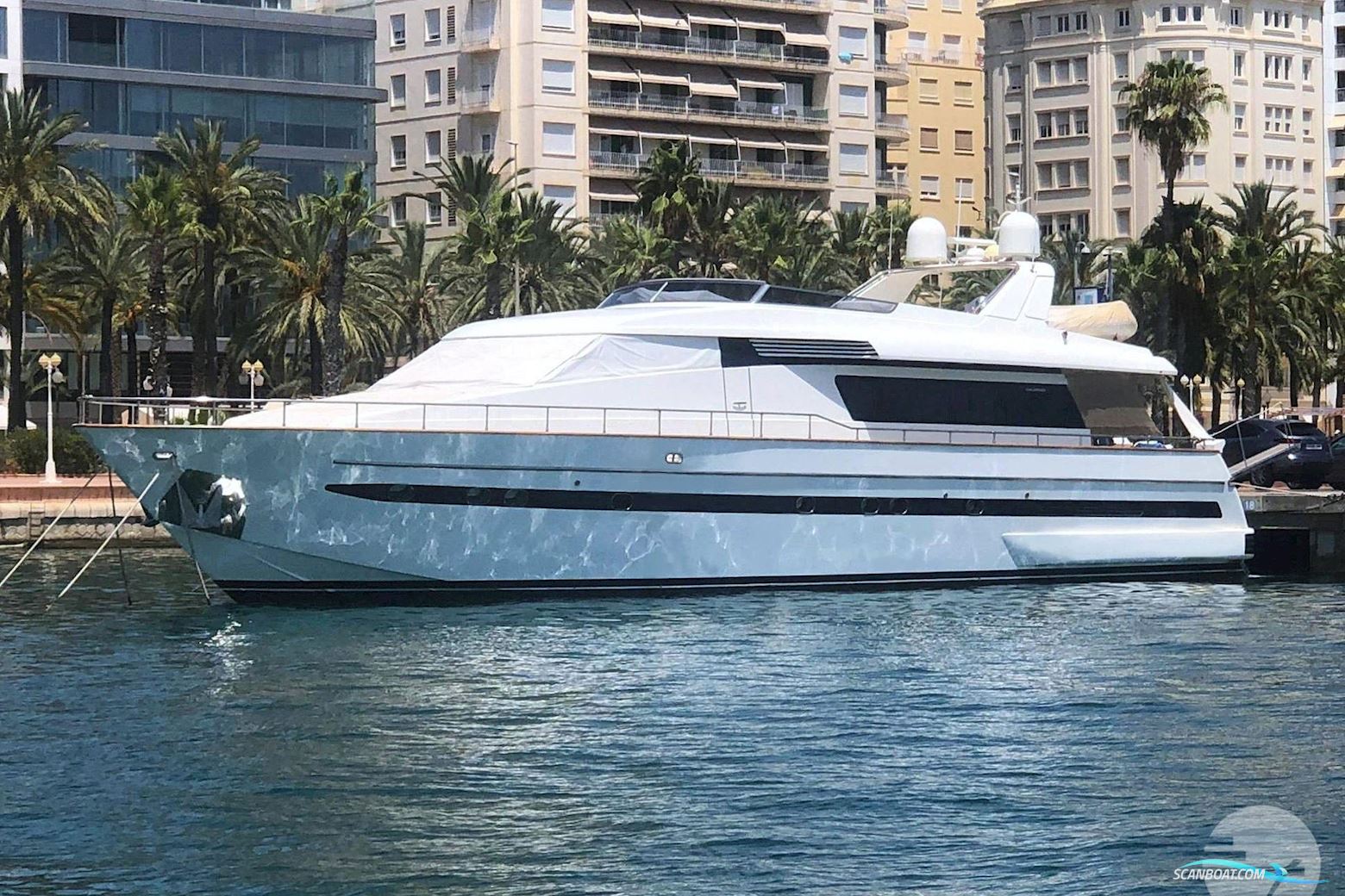 Sanlorenzo SL82 Motorboat 1999, with Caterpillar engine, Spain