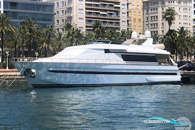 Sanlorenzo SL82 Motorboat 1999, with Caterpillar engine, Spain