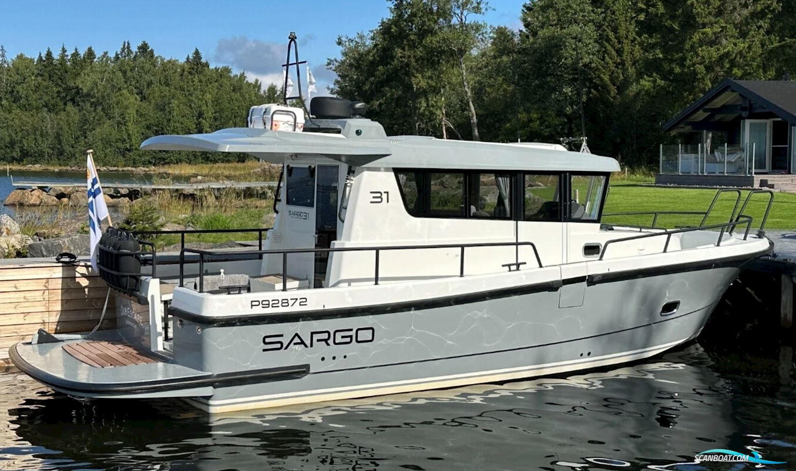 Sargo 31 Aft Door