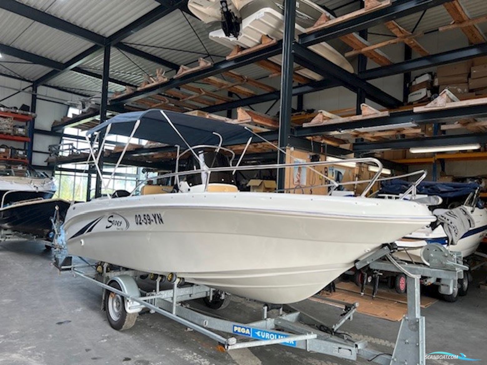 Saver  550 Open Motorboat 2009, with Suzuki engine, The Netherlands