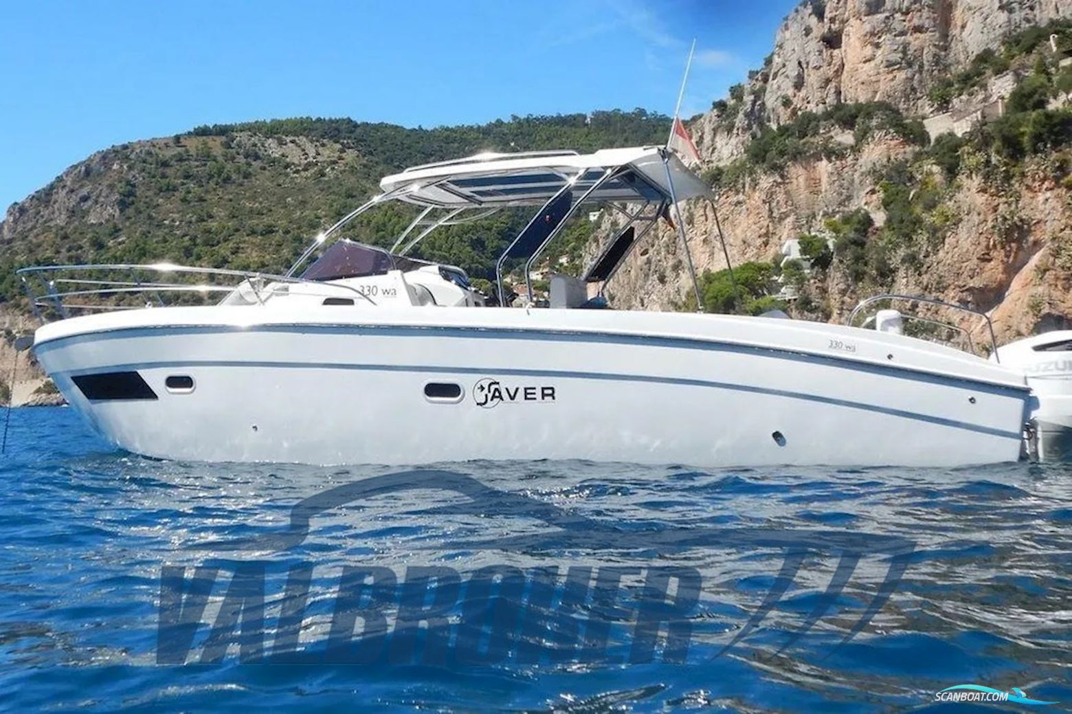 Saver 330 WA-B Motorboat 2023, with Suzuki DF 300 engine, France