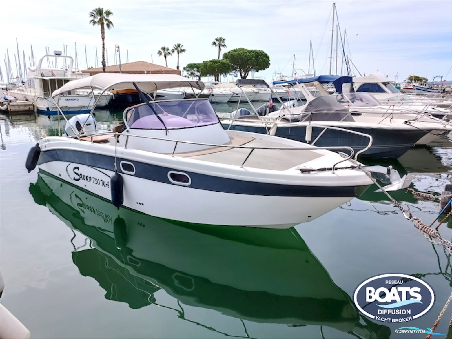 Saver Srl Saver 750 WA Motorboat 2018, with Honda engine, France