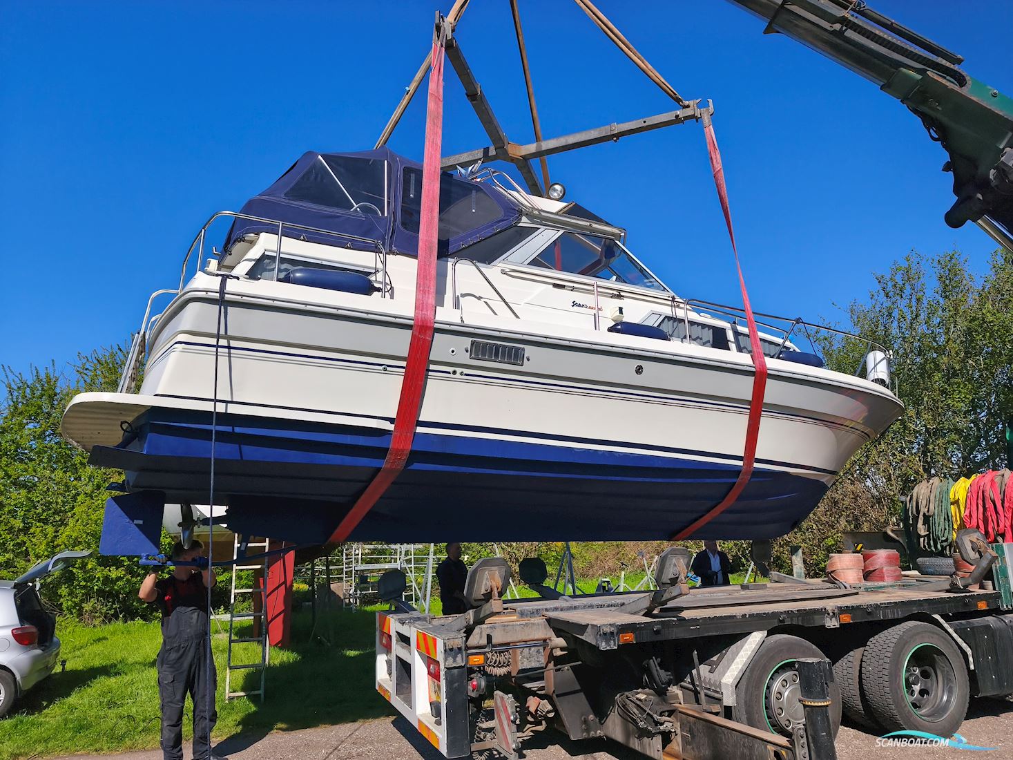 Scand 29 Baltic Motorboat 1988, with Volvo Penta TAMD 41A engine, Denmark