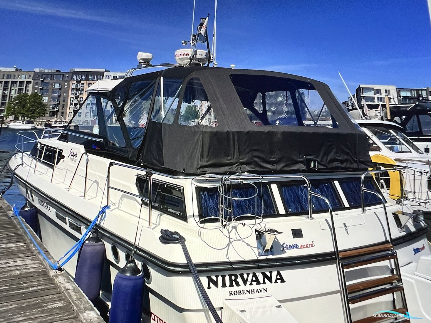 Scand Atlantic 32 Motorboat 1987, with Steyr engine, Denmark