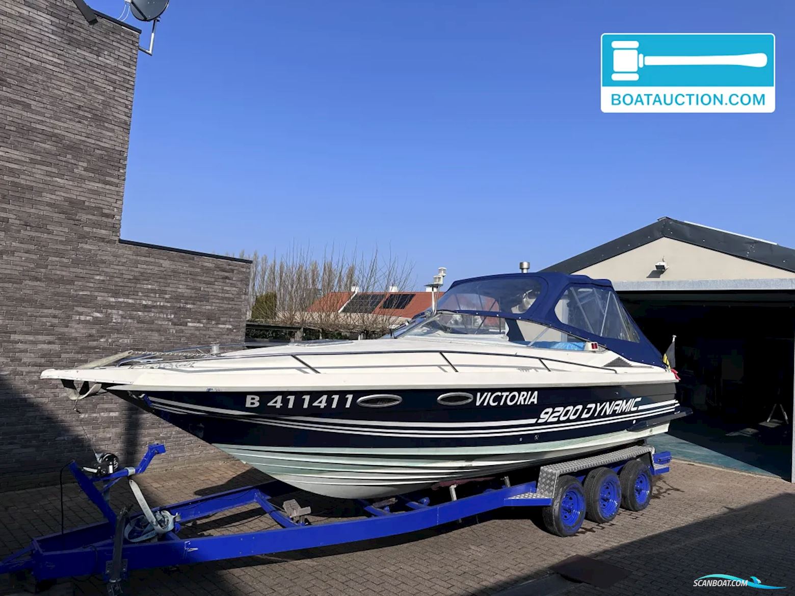 Scand Boats Dynamic 9200 Motorboat 1989, with Volvo Penta engine, The Netherlands