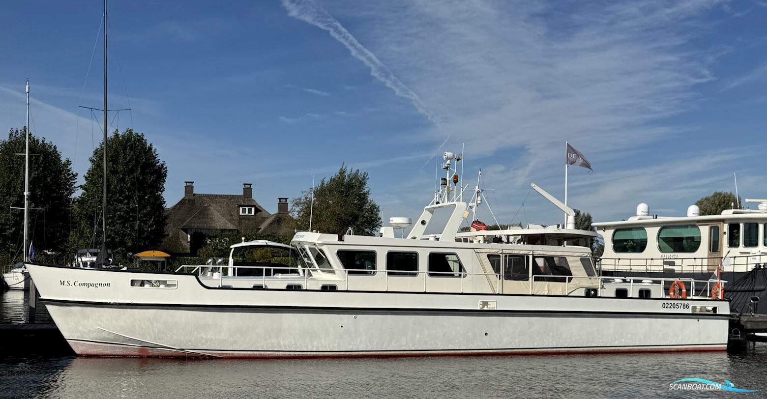 Schlieker Spiegelkotter 19.50 VS Motorboat 1965, with Daf engine, The Netherlands