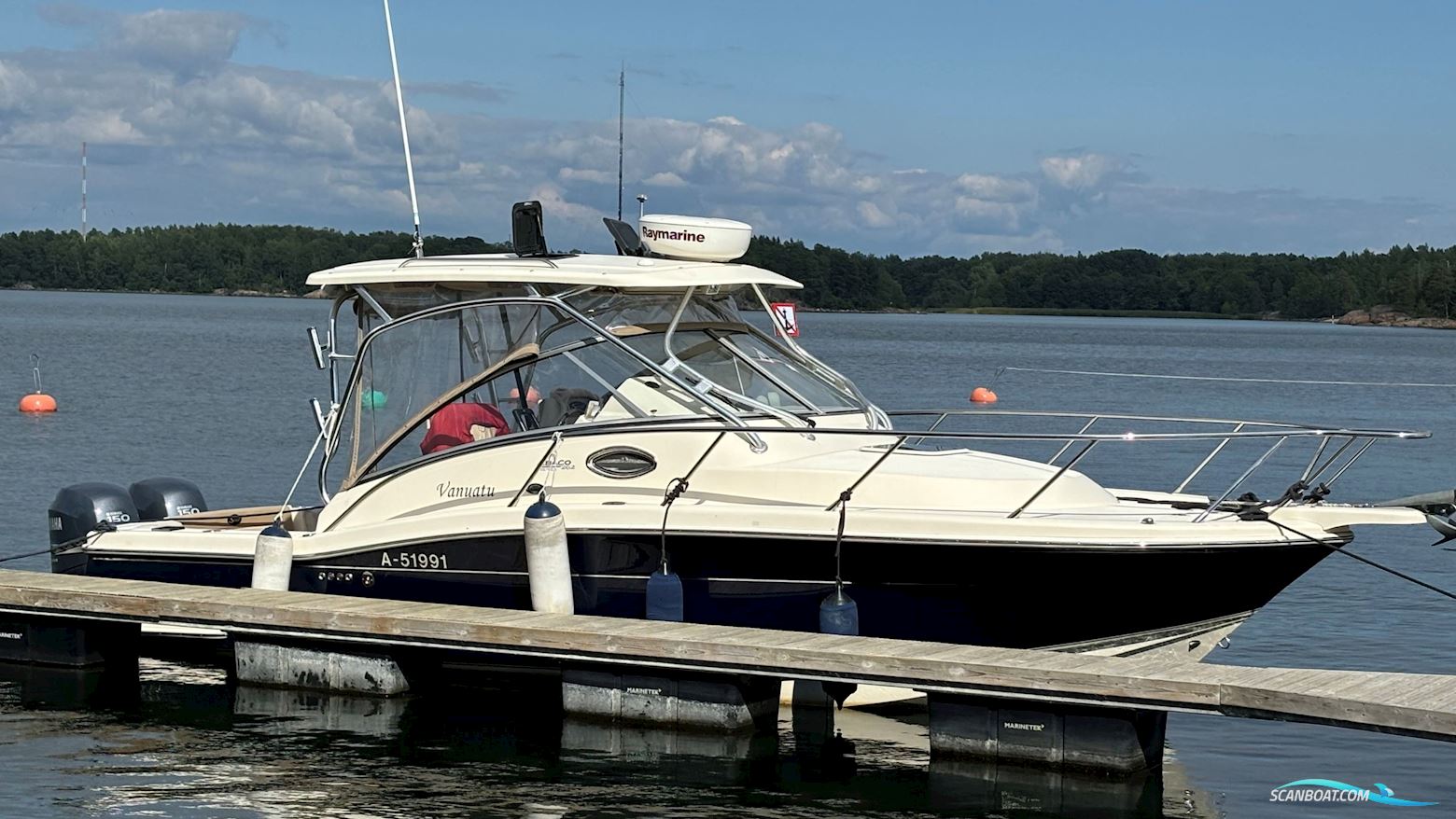 Scout Abaco 262 Motorboat 2008, with Yamaha FL150 engine, Finland