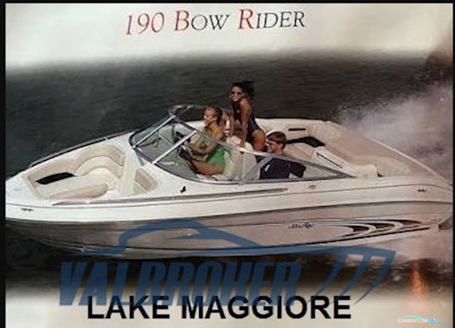 Sea Ray 190 BR Motorboat 1997, with Mercruiser 5.7 Alpha engine, Italy