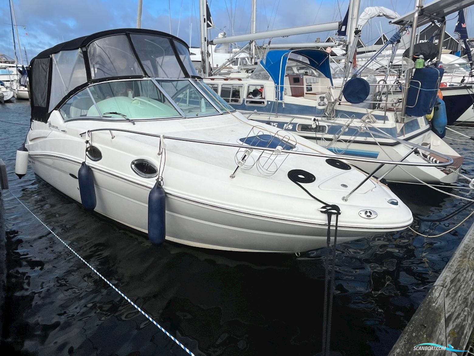 Sea Ray 245 Sundancer Motorboat 2006, with Volvo Penta D3-160 engine, Denmark