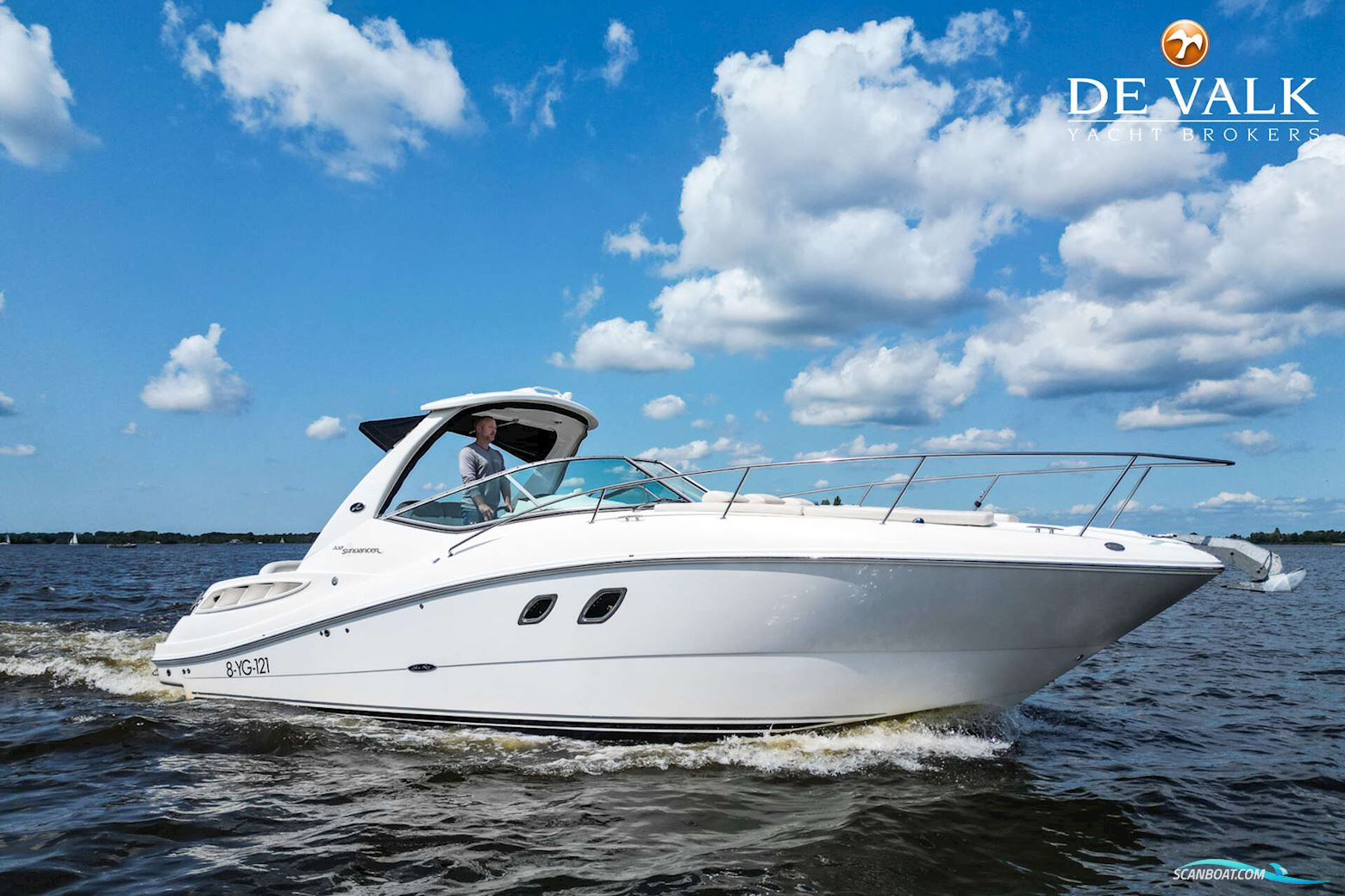 Sea Ray 335 Sundancer Motorboat 2007, with Yanmar engine, The Netherlands