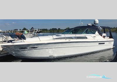 Sea Ray 400 Express Cruiser Motorboat 1988, with Caterpillar engine, The Netherlands