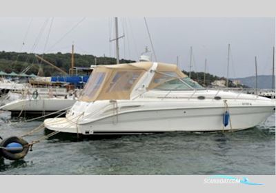 Sea Ray 410 Express Cruiser Motorboat 2000, with Caterpillar Diesel 3116 TA engine, Italy