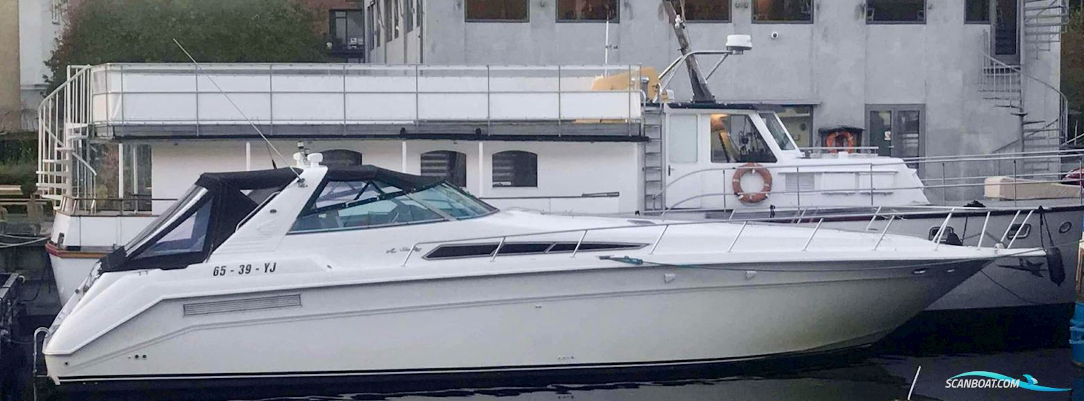 Sea Ray 480 Sundancer Motorboat 1991, with Detroit Diesel engine, Denmark