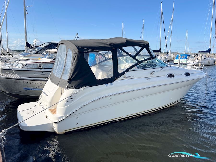 Sea Ray Sundancer 260 Motorboat 1999, with Mercruiser 7.4 V8 Mpi 330 hk, Med Sötvattenkylning engine, Sweden