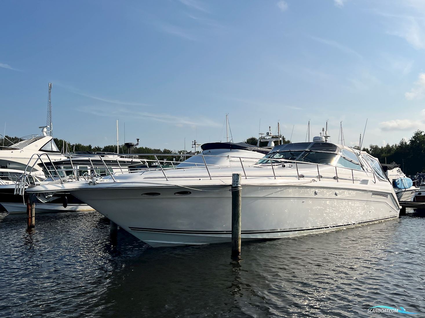Sea Ray Sundancer 500 Motorboat 1999, with 2 x Caterpillar 3196 TA hk 660hk engine, Sweden