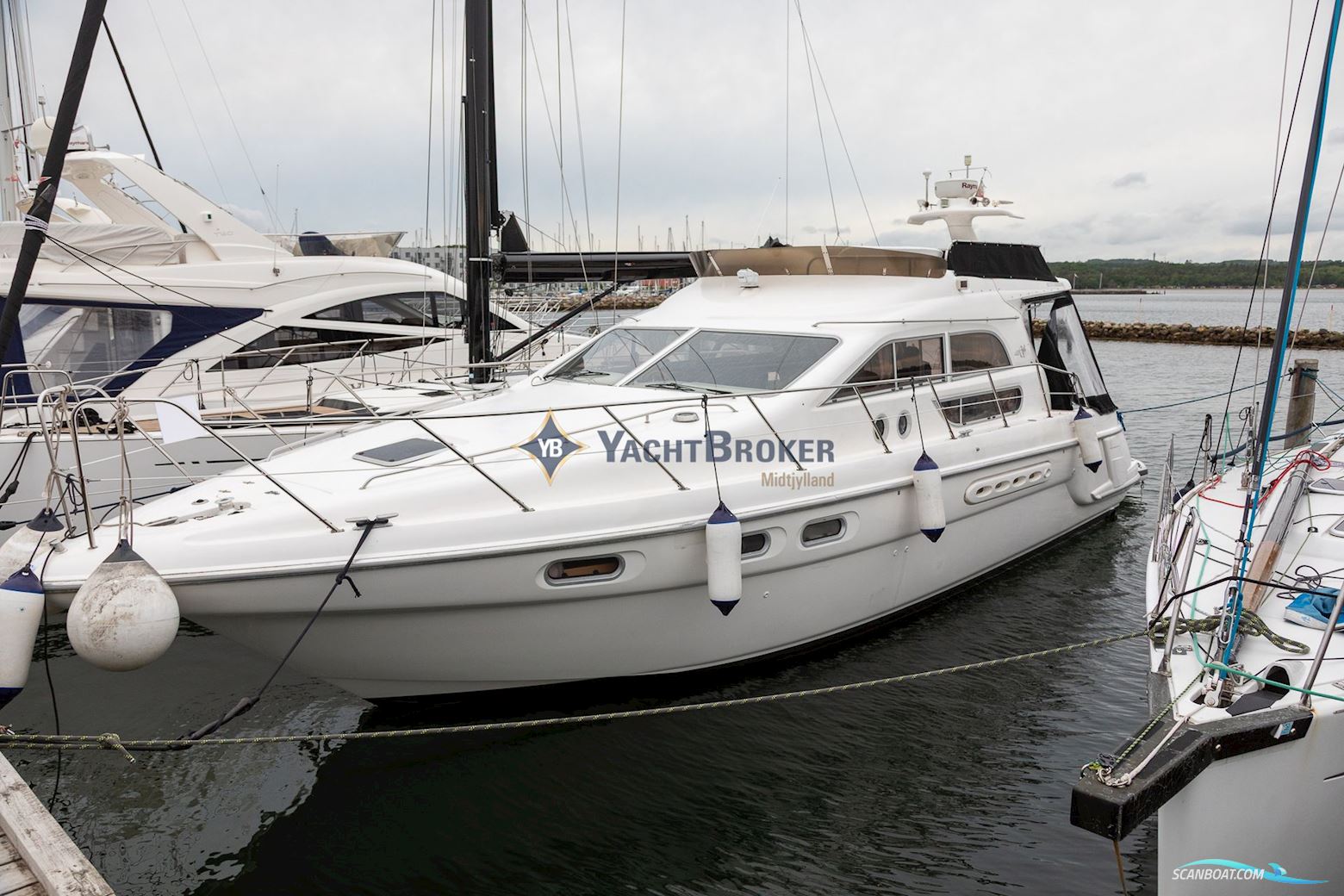 Sealine 420 Statesman Motorboat 1997, with Volvo Penta TAMD 63 engine, Denmark