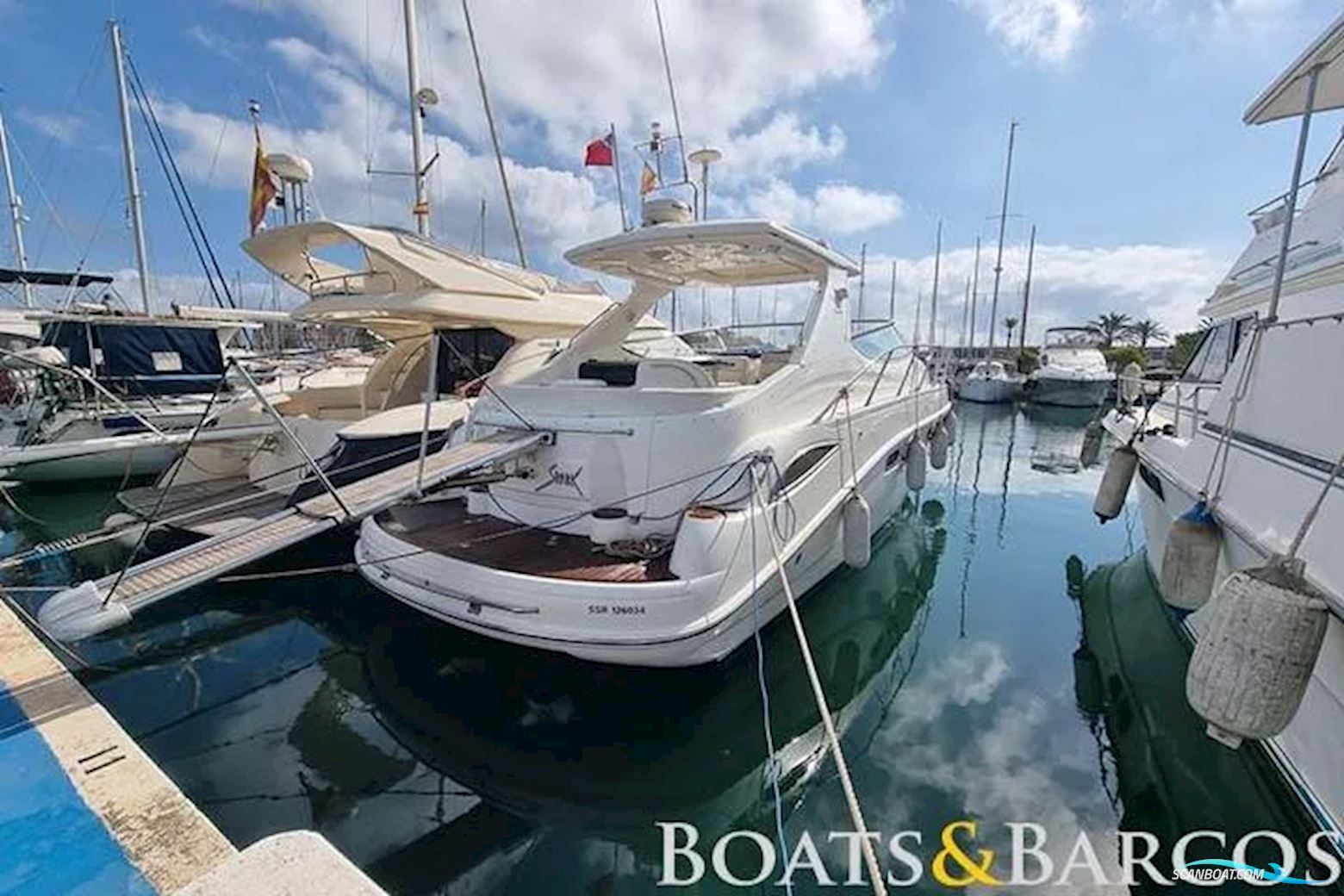 Sealine S41 Sports Cruiser Motorboat 1999, with Volvo engine, Spain