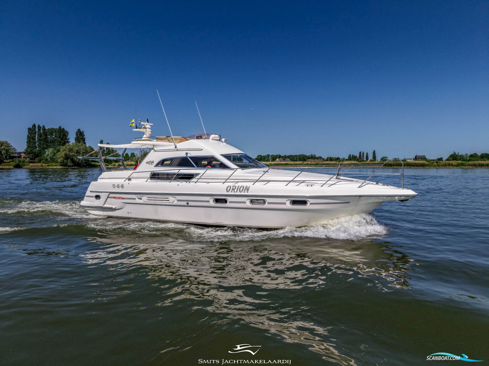 Sealine Statesmen 450 Motorboat 1991, with Volvo engine, The Netherlands