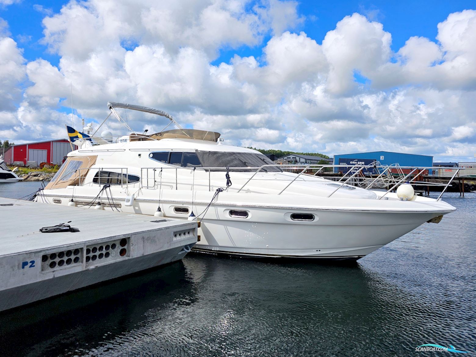 Sealine T51 Volvo Penta Tamd 122P Edc Motorboat 1999, with Volvo Penta Tamd 122P Edc engine, Sweden